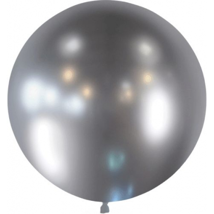 Balón strieborný Brilliant - veľký 60cm - 2FT